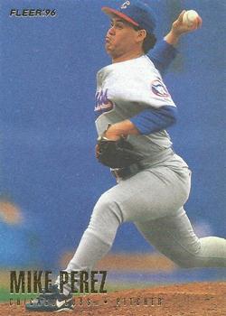 #326 Mike Perez - Chicago Cubs - 1996 Fleer Baseball