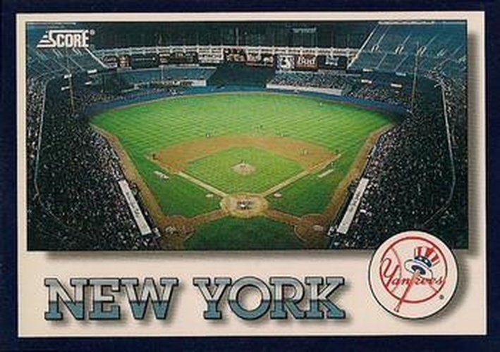 #326 New York Yankees - New York Yankees -1994 Score Baseball