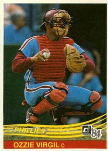 #326 Ozzie Virgil - Philadelphia Phillies - 1984 Donruss Baseball