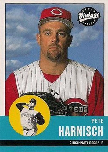 #326 Pete Harnisch - Cincinnati Reds - 2001 Upper Deck Vintage Baseball