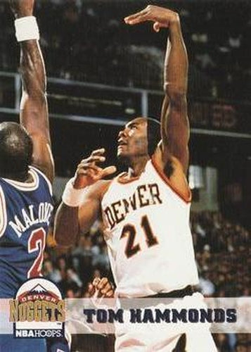 #326 Tom Hammonds - Denver Nuggets - 1993-94 Hoops Basketball