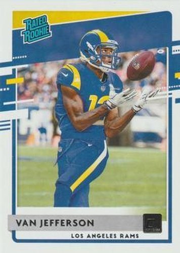 #326 Van Jefferson - Los Angeles Rams - 2020 Donruss Football