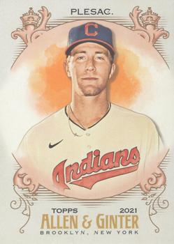 #326 Zach Plesac - Cleveland Indians - 2021 Topps Allen & Ginter Baseball