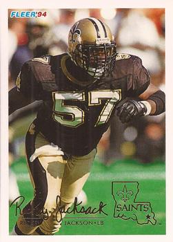 #326 Rickey Jackson - New Orleans Saints - 1994 Fleer Football