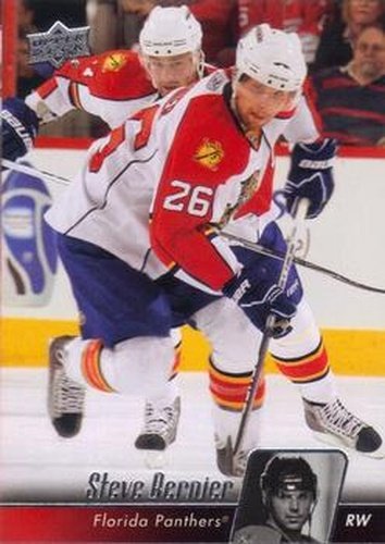 #326 Steve Bernier - Florida Panthers - 2010-11 Upper Deck Hockey