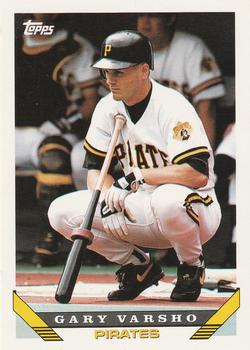 #326 Gary Varsho - Pittsburgh Pirates - 1993 Topps Baseball