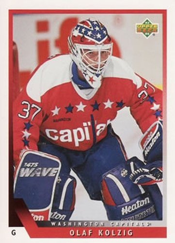 #326 Olaf Kolzig - Washington Capitals - 1993-94 Upper Deck Hockey