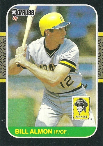 #326 Bill Almon - Pittsburgh Pirates - 1987 Donruss Baseball