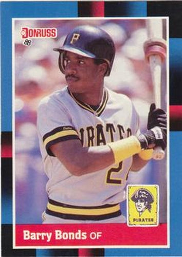 #326 Barry Bonds - Pittsburgh Pirates - 1988 Donruss Baseball