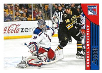 #326 Henrik Lundqvist - New York Rangers - 2013-14 Score Hockey