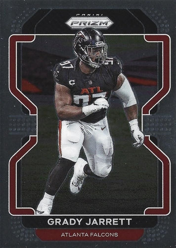 #326 Grady Jarrett - Atlanta Falcons - 2021 Panini Prizm Football