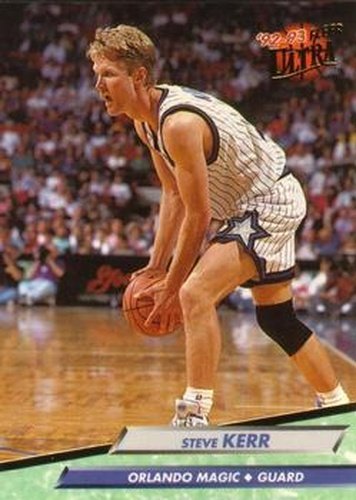 #326 Steve Kerr - Orlando Magic - 1992-93 Ultra Basketball