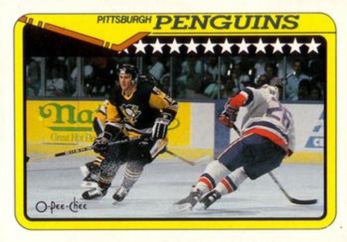 #326 Pittsburgh Penguins - Pittsburgh Penguins - 1990-91 O-Pee-Chee Hockey