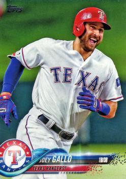 #326 Joey Gallo - Texas Rangers - 2018 Topps Baseball
