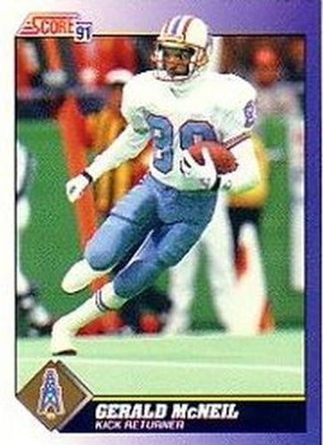 32 Eddie Murray - Detroit Lions - 1991 Score Football – Isolated Cards