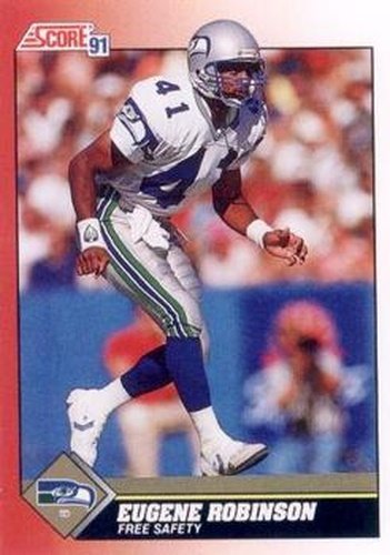 #141 Eugene Robinson - Seattle Seahawks - 1991 Score Football