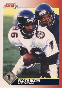 #163 Floyd Dixon - Atlanta Falcons - 1991 Score Football