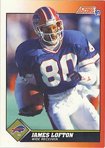 #180 James Lofton - Buffalo Bills - 1991 Score Football