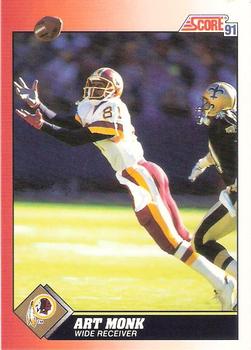 #181 Art Monk - Washington Redskins - 1991 Score Football