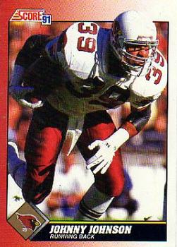 #190 Johnny Johnson - Phoenix Cardinals - 1991 Score Football