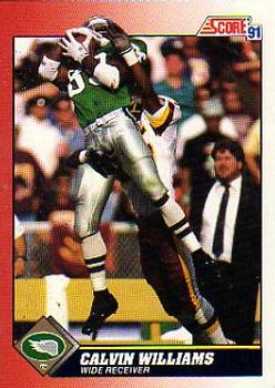 #195 Calvin Williams - Philadelphia Eagles - 1991 Score Football