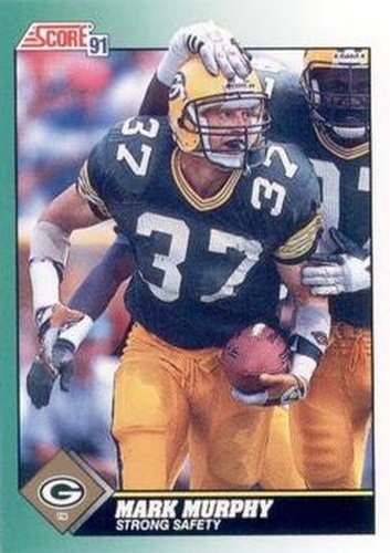 #231 Mark Murphy - Green Bay Packers - 1991 Score Football