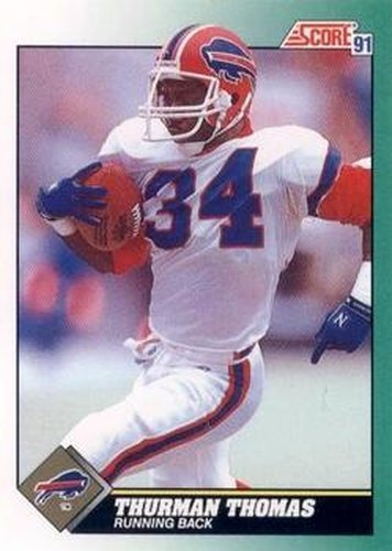#234 Thurman Thomas - Buffalo Bills - 1991 Score Football