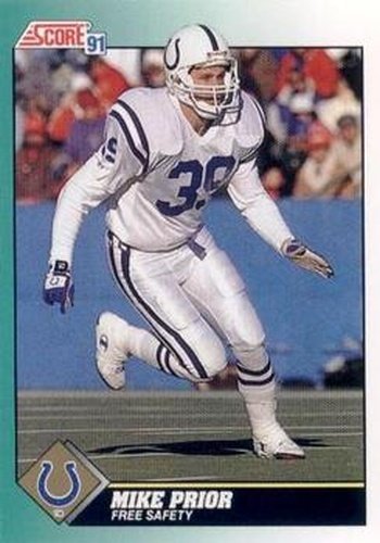 #238 Mike Prior - Indianapolis Colts - 1991 Score Football