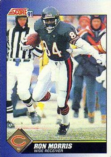 #24 Ron Morris - Chicago Bears - 1991 Score Football