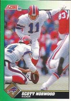 #251 Scott Norwood - Buffalo Bills - 1991 Score Football