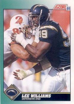 #260 Lee Williams - San Diego Chargers - 1991 Score Football