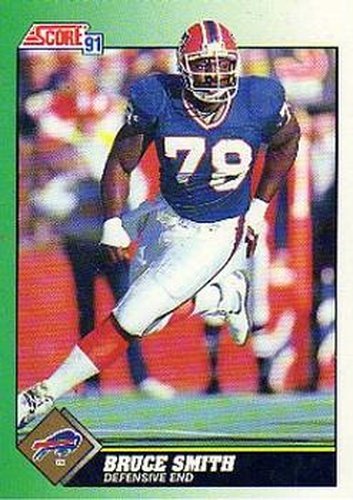 #278 Bruce Smith - Buffalo Bills - 1991 Score Football