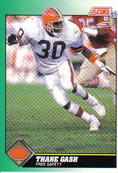 #280 Thane Gash - Cleveland Browns - 1991 Score Football