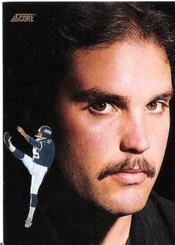 #334 Sean Landeta - New York Giants - 1991 Score Football