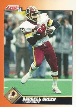 #346 Darrell Green - Washington Redskins - 1991 Score Football