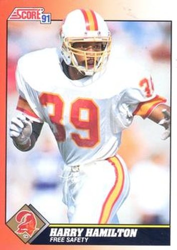 #351 Harry Hamilton - Tampa Bay Buccaneers - 1991 Score Football