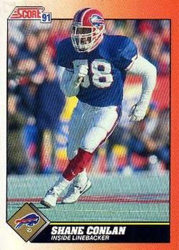 #356 Shane Conlan - Buffalo Bills - 1991 Score Football