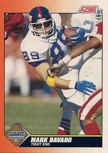 #359 Mark Bavaro - New York Giants - 1991 Score Football