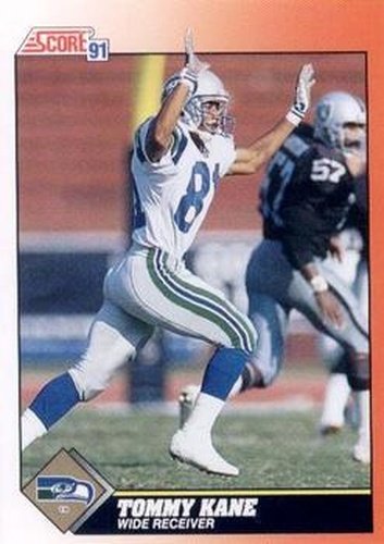 #373 Tommy Kane - Seattle Seahawks - 1991 Score Football