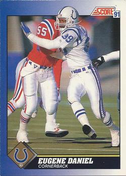 #38 Eugene Daniel - Indianapolis Colts - 1991 Score Football