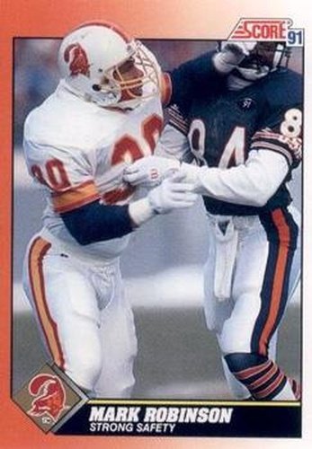 #391 Mark Robinson - Tampa Bay Buccaneers - 1991 Score Football