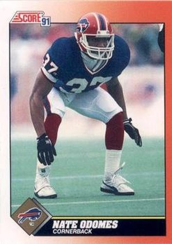 #392 Nate Odomes - Buffalo Bills - 1991 Score Football
