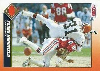 #414 Frank Minnifield - Cleveland Browns - 1991 Score Football