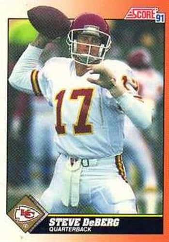 #415 Steve DeBerg - Kansas City Chiefs - 1991 Score Football