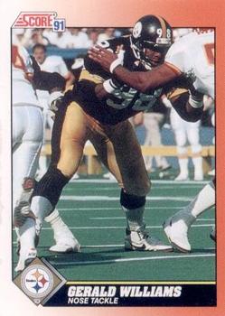 #440 Gerald Williams - Pittsburgh Steelers - 1991 Score Football