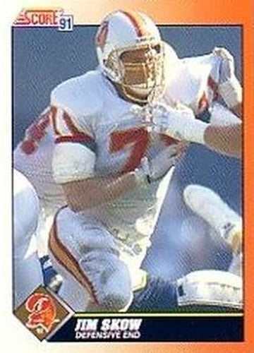 #441 Jim Skow - Tampa Bay Buccaneers - 1991 Score Football