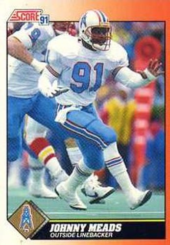 #449 Johnny Meads - Houston Oilers - 1991 Score Football