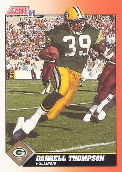 #454 Darrell Thompson - Green Bay Packers - 1991 Score Football