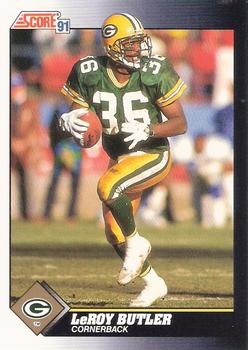 #456 LeRoy Butler - Green Bay Packers - 1991 Score Football