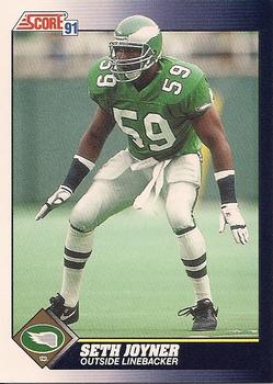#460 Seth Joyner - Philadelphia Eagles - 1991 Score Football